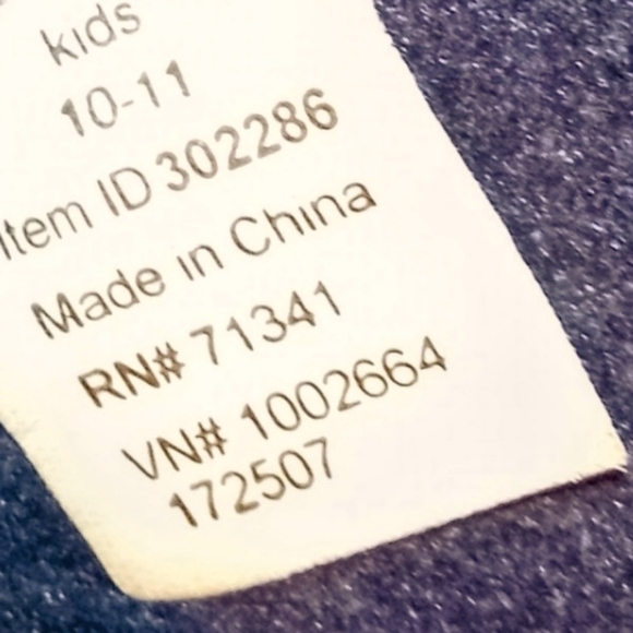 LL Bean Sweater Fleece Slippers Little Garnet Shades Kids' 10-11 - Picture 3 of 5